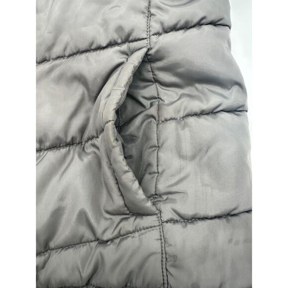 The North Face Kids Puffer Jacket SZ M* Zip Up & Pockets Gray AS IS - Picture 5 of 8